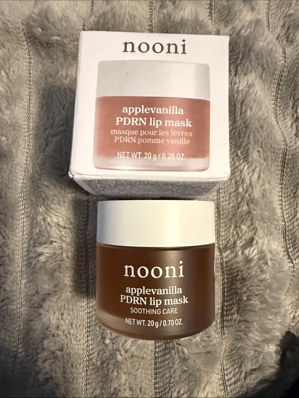 Applevanilla PDRN Lip Mask — Soothing Brown Lip Treatment